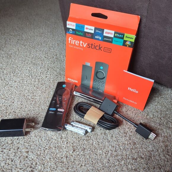 Brand New Amazon Fire TV Stick Lite HD TV Remote Alexa Voice Control - Picture 1 of 5